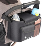 Organizer Tasche für Kinderwagen – Praktische Stroller mit Schultergurt und Fächern