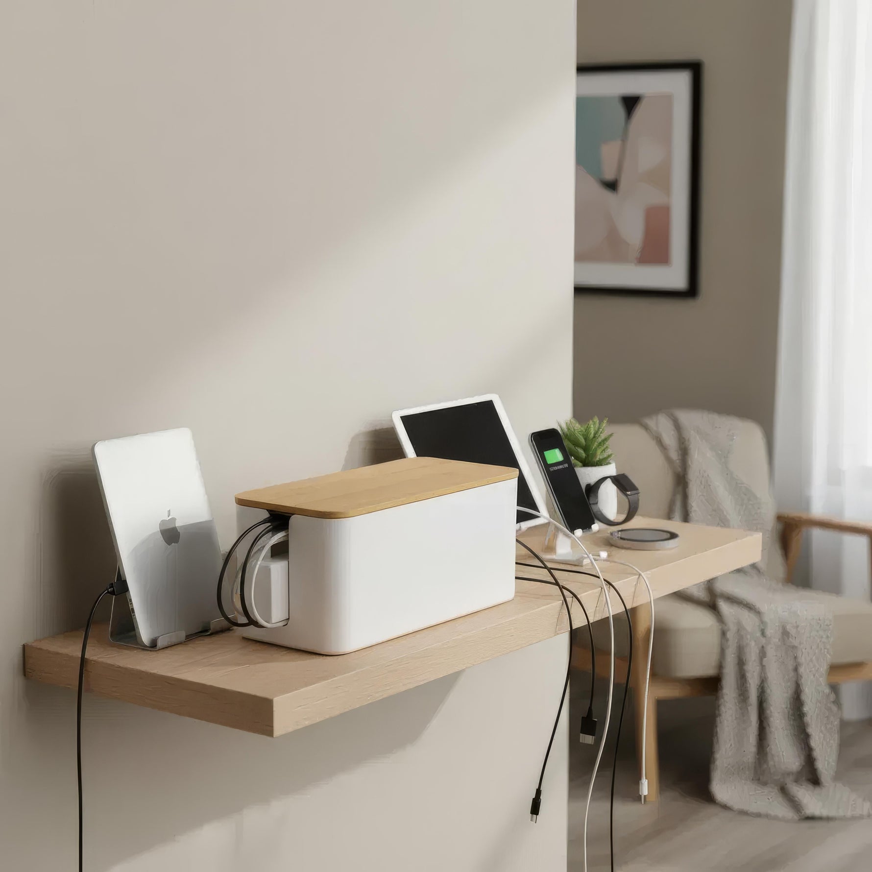 Cable Master – Elegant Cable Organizer for Order and Safety