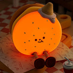Playful Night Lamp for Children – Rechargeable Silicone Lamp with Colour Change