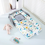 Faltbares Babybett mit Kissen – Tragbares Design für unterwegs