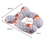 Ergonomisches Babykissen für bequeme Nackenstütze