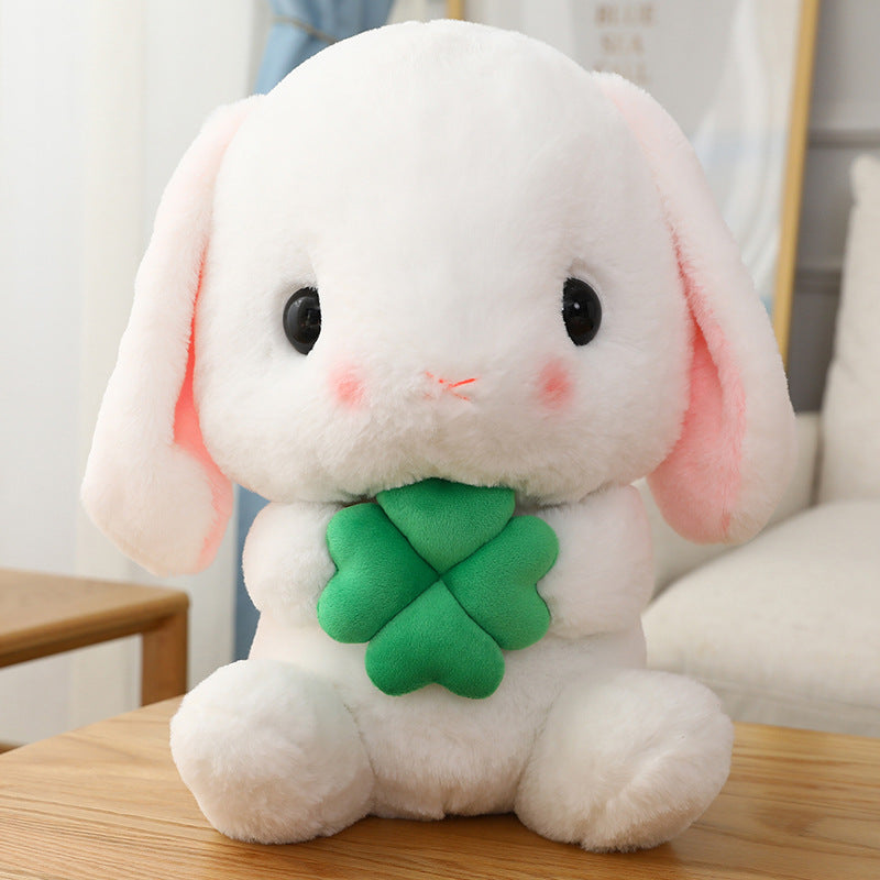Kuscheliger Hase mit Kleeblatt-Design für Kinder
