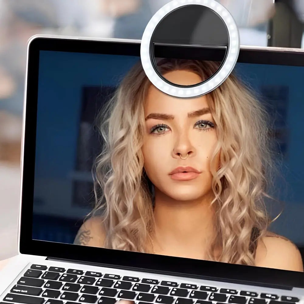 Handy Ringlicht zum Clip-On – Tragbare Beleuchtung