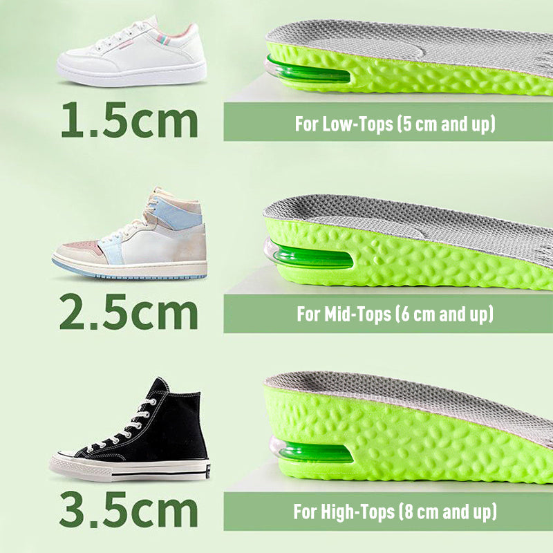 Height Boosters - Invisible Insoles for Your Comfort