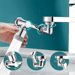 FlexiSpritz - Rotatable Faucet Extender for Optimal Control