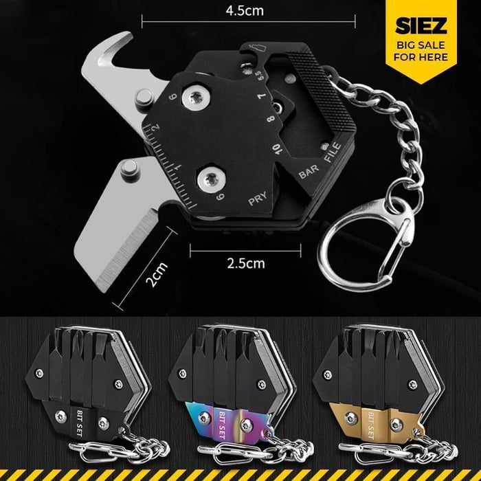 All-rounder - Compact multi-tool for adventures