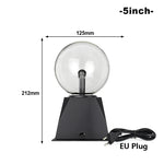 Luminara | Fascinating Plasma Light Sphere with Touch Sensor | LED Lamp with Sound Control | 220V EU Plug | 10–20 cm | Decorative Light for Any Occasion