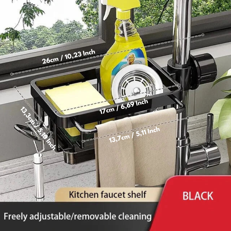 Aluminium Spülbecken Caddy Organizer
