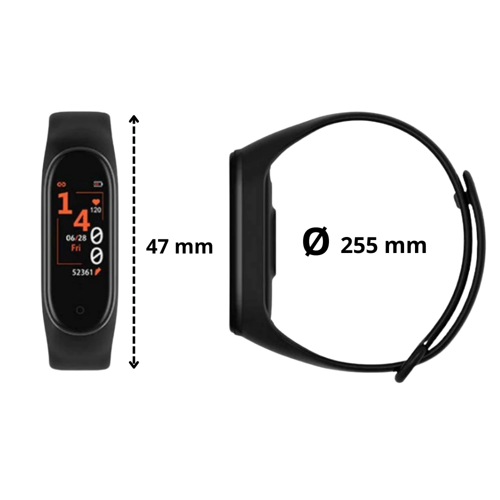 Smart fitness tracker for health monitoring