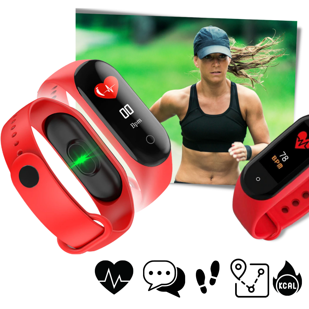 Smart fitness tracker for health monitoring