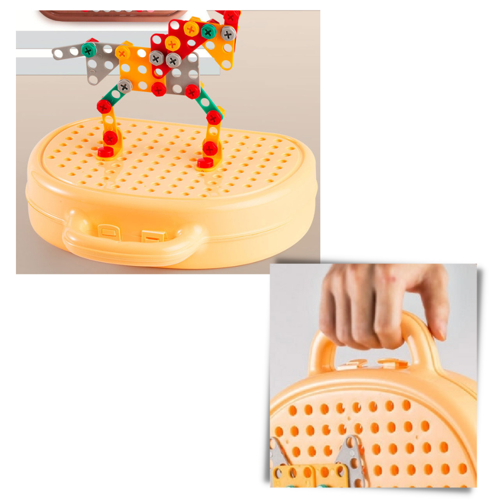 Creative building and learning toys for children