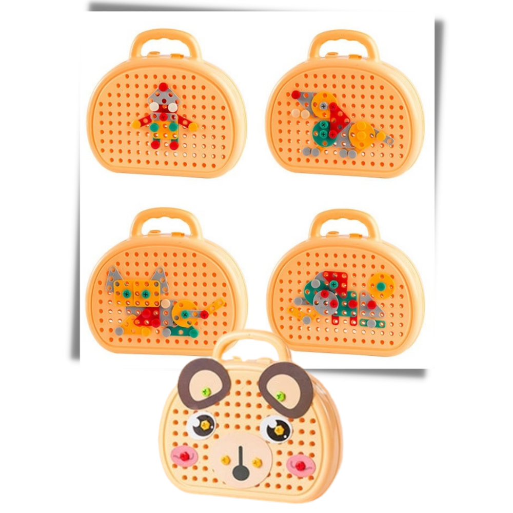 Creative building and learning toys for children