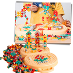 Creative building and learning toys for children