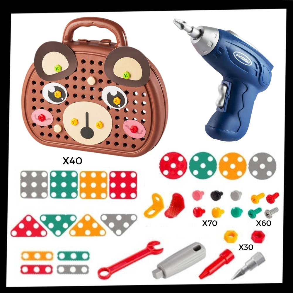 Creative building and learning toys for children