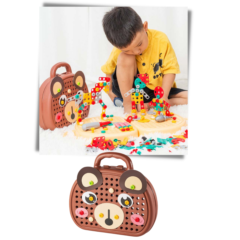 Creative building and learning toys for children