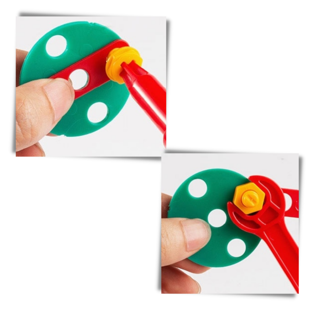 Creative building and learning toys for children