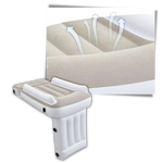 Practical children's air mattress for relaxed sleep on the go