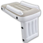Practical children's air mattress for relaxed sleep on the go