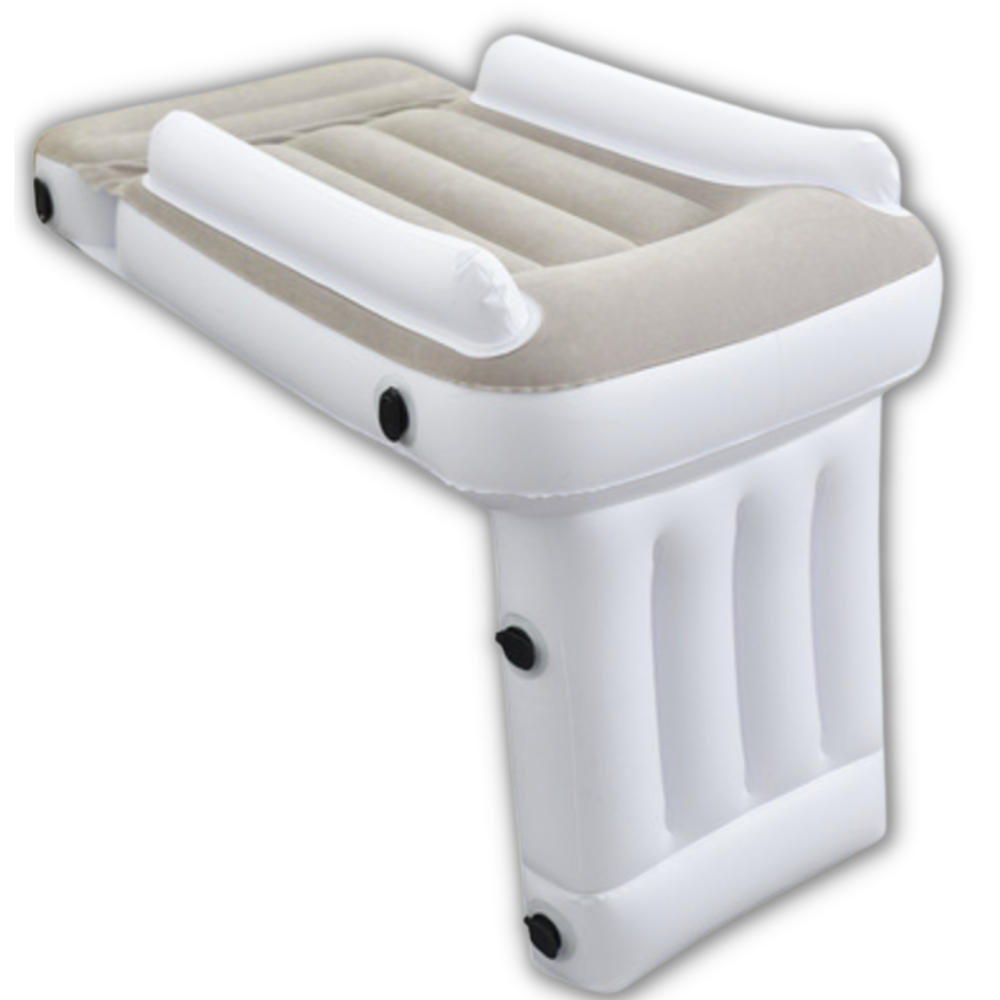 Practical children's air mattress for relaxed sleep on the go