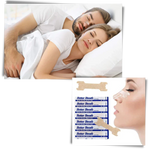 100-Pack Breathable Nasal Strips for Better Sleep