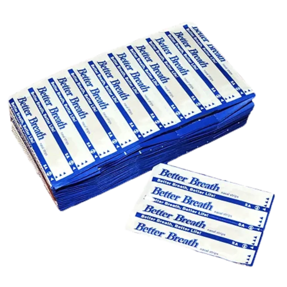 100-Pack Breathable Nasal Strips for Better Sleep