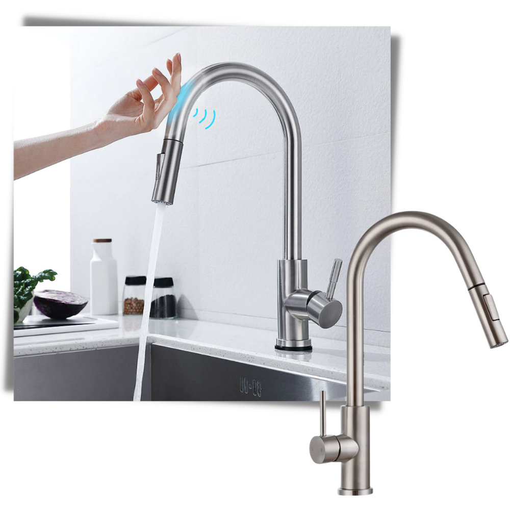 Smart Sensor Kitchen Faucet for Effortless Cooking