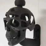 3D Schädelhelm Präsentationsständer