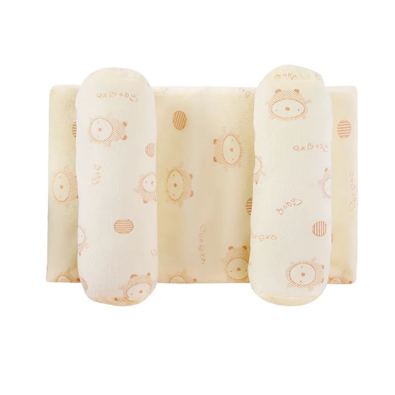 Set mit Schlaflagerungskissen für Babys – Atmungsaktives Anti-Roll-Kissen