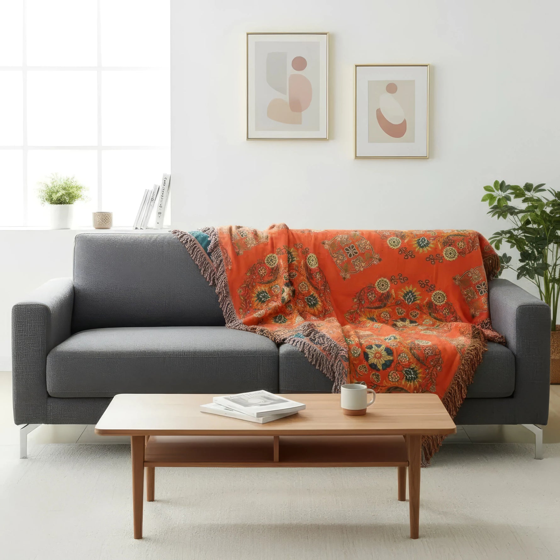 Luxurious Cotton Blanket for Stylish Comfort