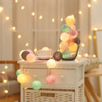 LumiKugel | Baumwollball-Lichterkette für stimmungsvolle Akzente