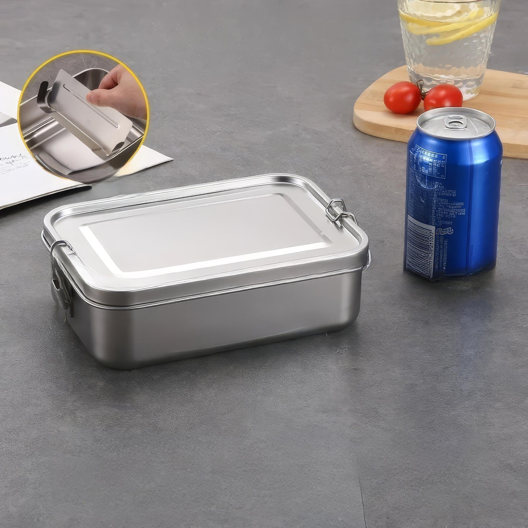 Edelstahl Lunchbox Set – Umweltfreundliche Aufbewahrungslösung