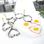 Egg Magic | Stainless Steel Rings for Creative Breakfast Delights