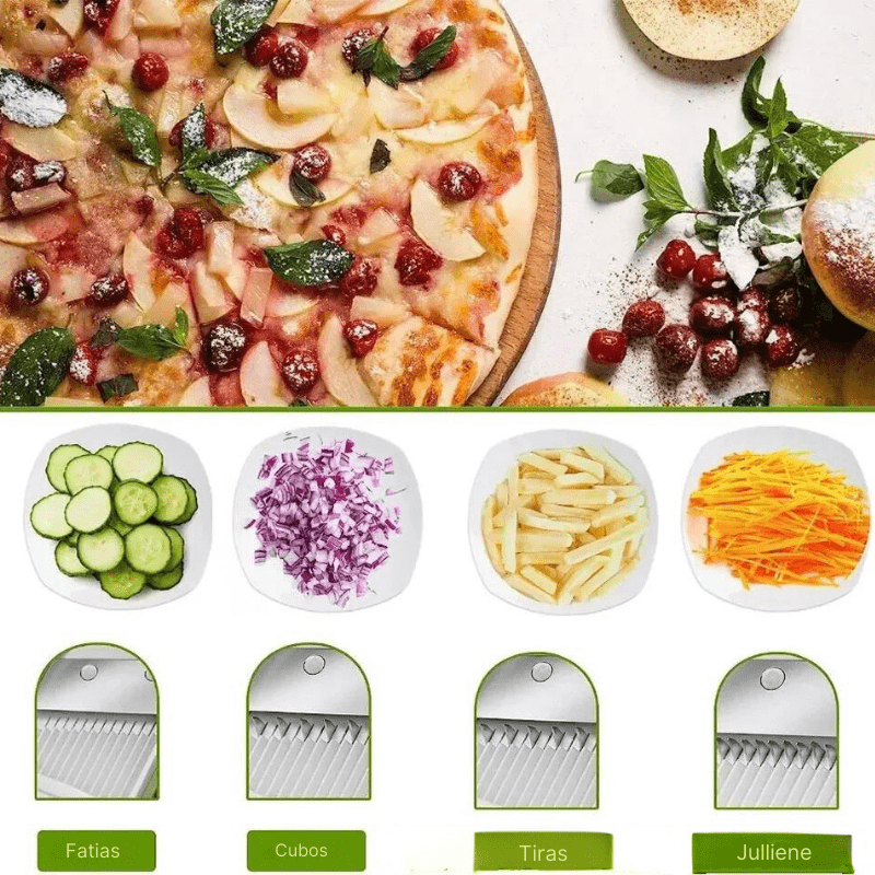 KüchenProfi Multi-Function Slicer | High-Quality Blades for Precise Results