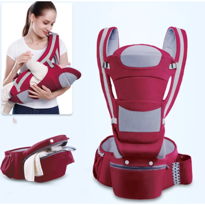 Ergonomisches Tragetuch für Babys – Bequeme Trage mit Stauraum