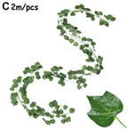 Vibrant Ivy Garland for Creative Interior Design | 2 m Garland