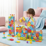 3D Zahnradspiel und Puzzle-Steine nach Montessori-Methode