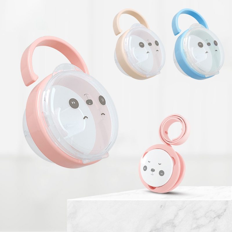Süßer Bären-Design Schnuller für Babys mit Schutzkappe