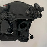 3D Schädelhelm Präsentationsständer