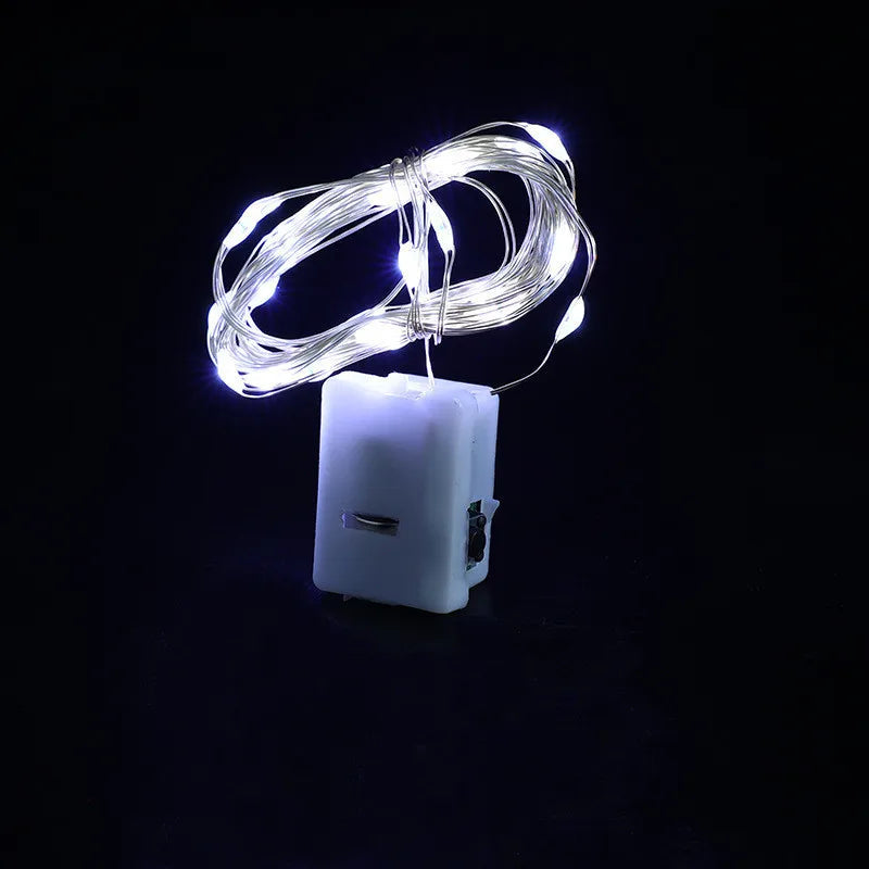 Batteriebetriebene LED-Lichterkette für stimmungsvolle Dekoration
