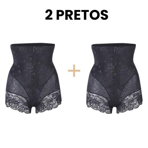 Stylish slim-fit shorts with body-shaping effect