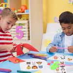 Set mit kreativen Diamant-Mosaik Aufklebern