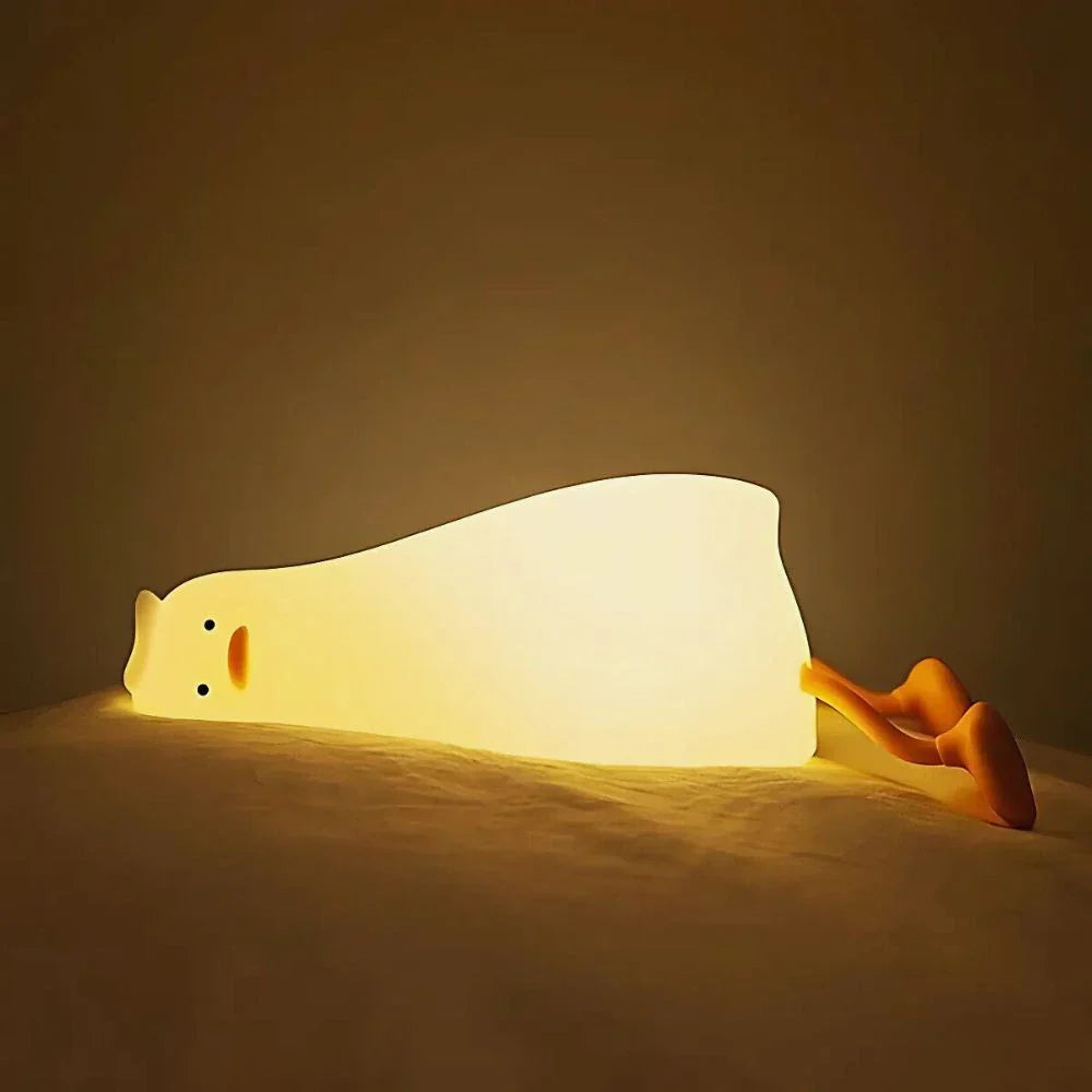 Playful Night Lamp for Children – Rechargeable Silicone Lamp with Colour Change