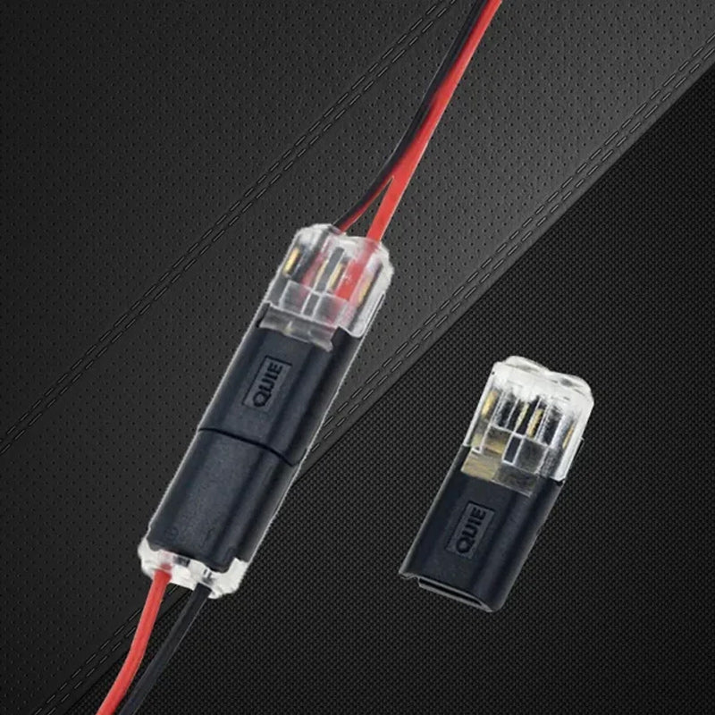 Zweidraht Stecker mit Verriegelungsmechanismus