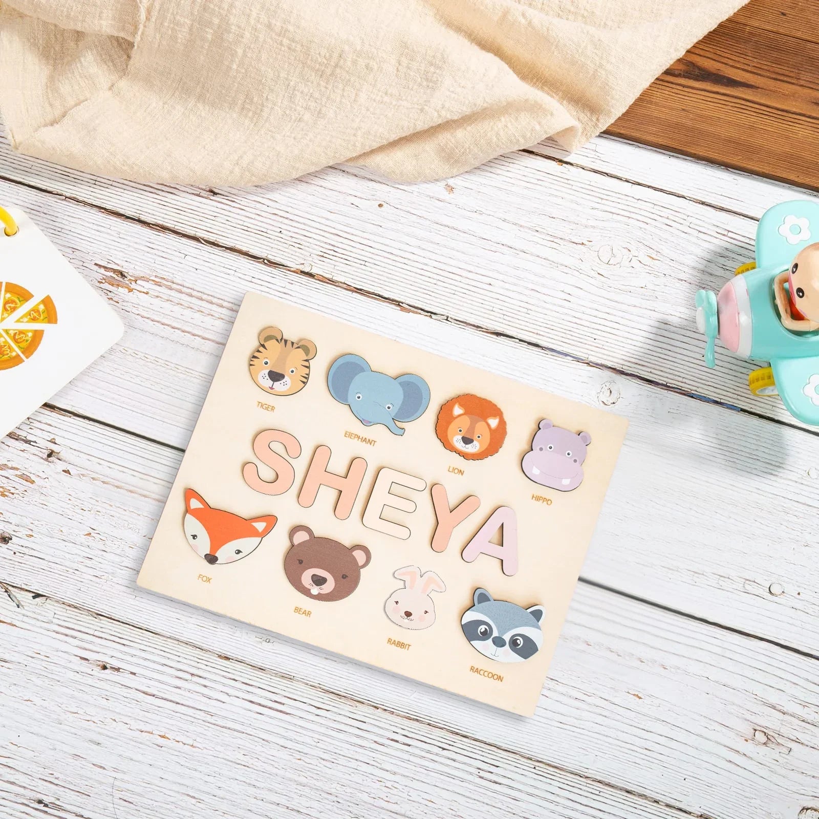 Individuelles Puzzle mit deinem Namen – Spaß beim Puzzeln erleben!
