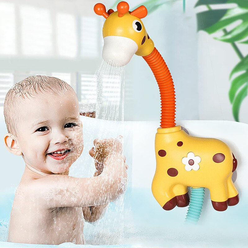 Duschkopf für Kinder im Giraffen-Design – Badespaß garantiert