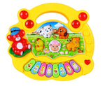 Kinderspielzeug Keyboard mit verschiedenen Klängen für tierischen Spaß
