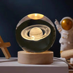 3D-Gravierte Kristallkugel - AstralGlanz