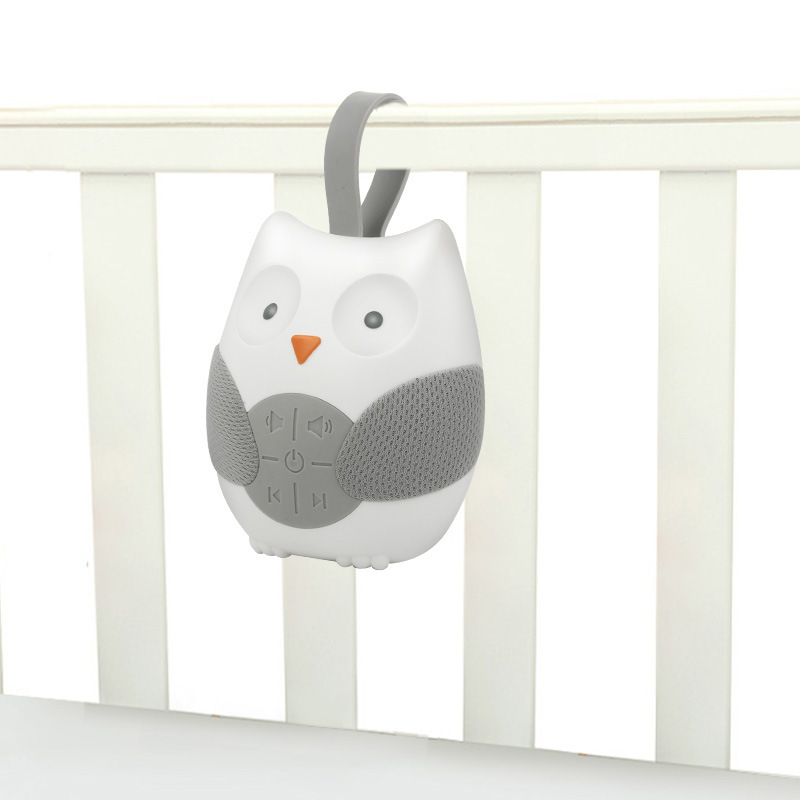 Tragbare Soundmaschine für Babys – Eule mit Musik und Geräuschen zur Einschlafhilfe