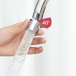 Flexibler Wasserhahn-Aufsatz mit Dual-Funktion