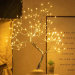 Luminara - Elegant Table Lamp with 108 LED Lights